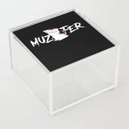 Muzifer Cat Kitten Devil Lucifer Acrylic Box