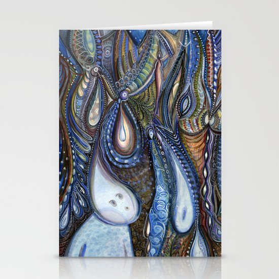 Dewdrop Meets the Rain Stationery Cards