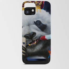 Selfie panda Thivierge iPhone Card Case