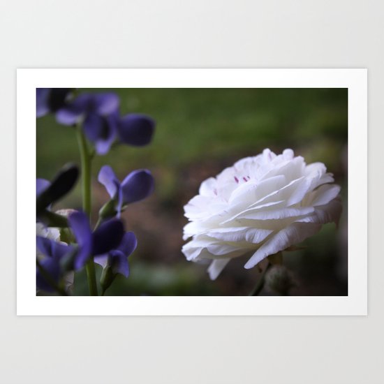 An Elegant Conversation Art Print