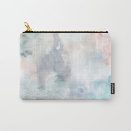 Parallel universe Carry-All Pouch | Soft, Abstract, Waterfall, Nature, Painting, Inspiration, Turquoise, Pattern, Pastel, Galaxy 