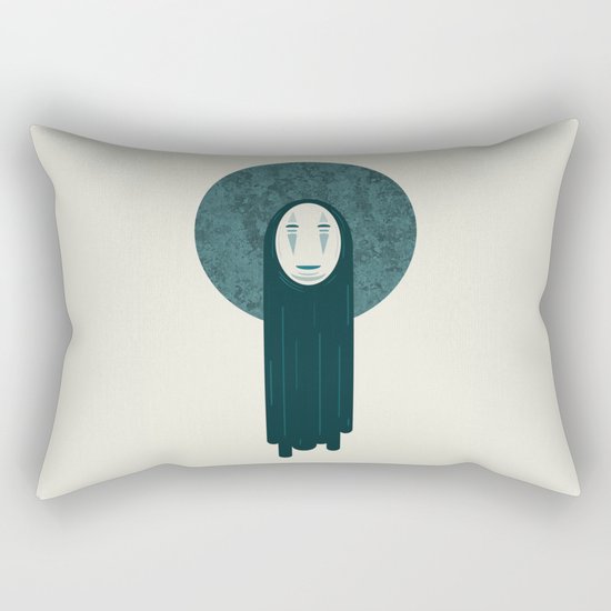 Spirited away, no face Rectangular Pillow