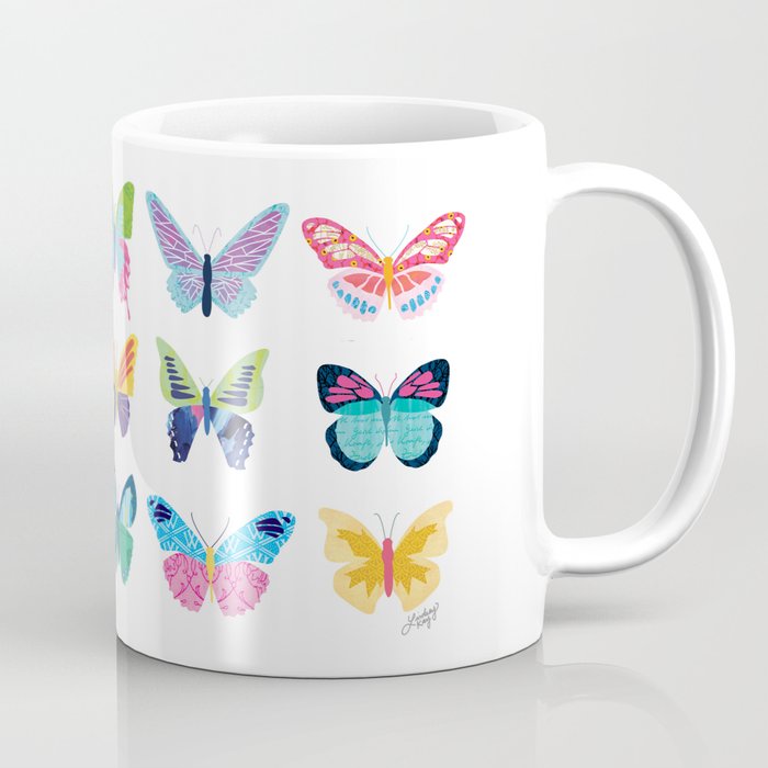 Colorful Butterflies  Coffee Mug