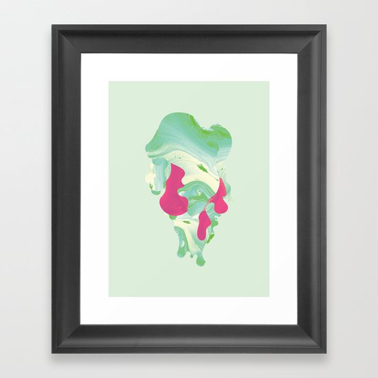 Flow Framed Art Print