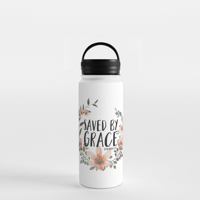 Saved By Grace Water Bottle
