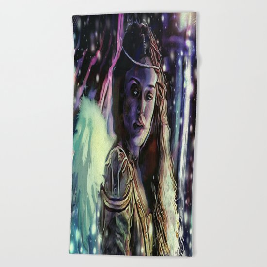 Erinyes: Megaera Beach Towel