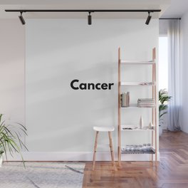 Cancer, Cancer Sign Wall Mural