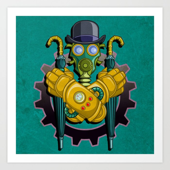 The League of Steam Gentlemen Art Print