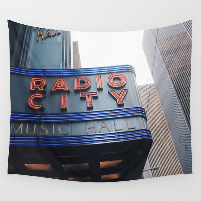 Radio City Music Hall Wall Tapestry