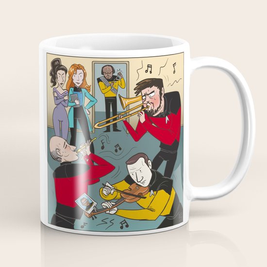 Star Trek Jam Band Mug