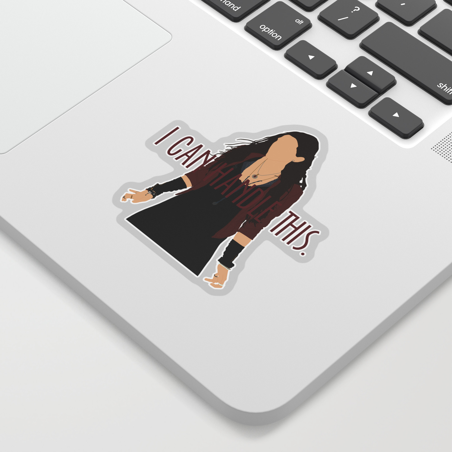 Scarlet Witch Sticker By Britishindie Society6