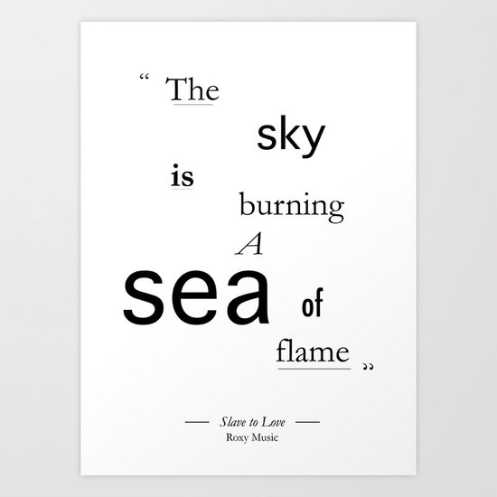Sea Art Print