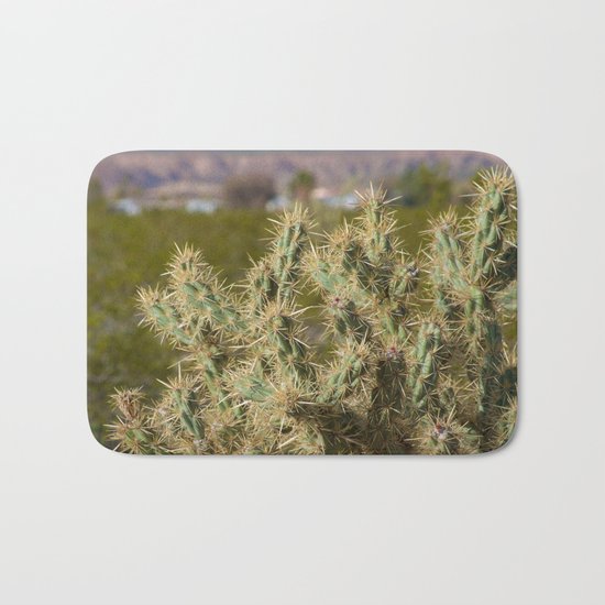 Winter Cactus Bath Mat