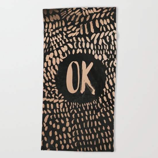 OK Beach Towel