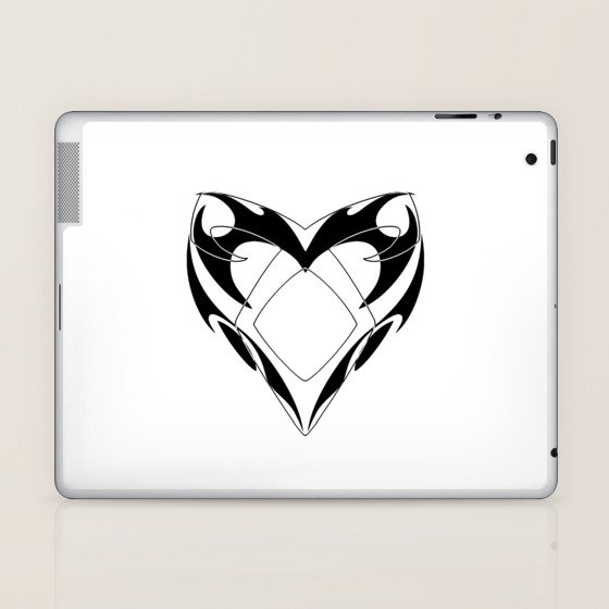 Shadowhunters Rune Silhouette And Tribal Heart Parabatai Malec