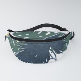 Monstera Palms Tropical  Fanny Pack