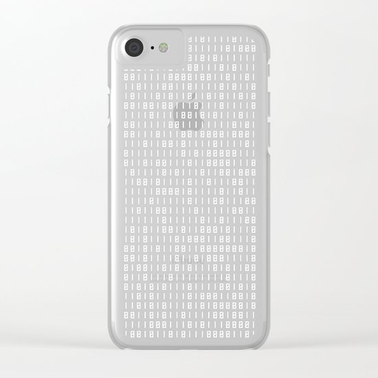 hacker Clear iPhone Case