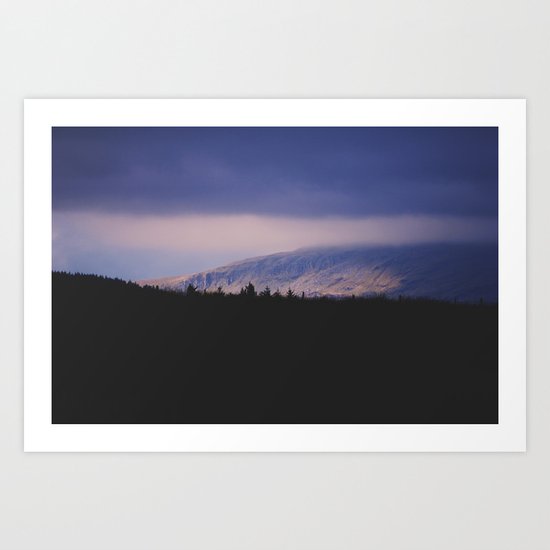 Bleak Mountain #2 Art Print