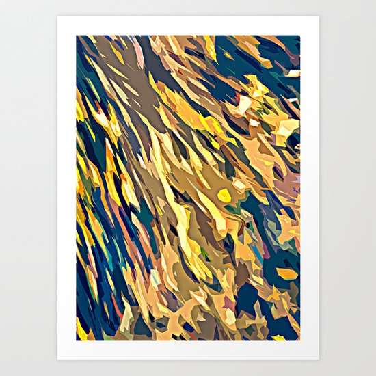 BOLD ABSTRACT Art Print