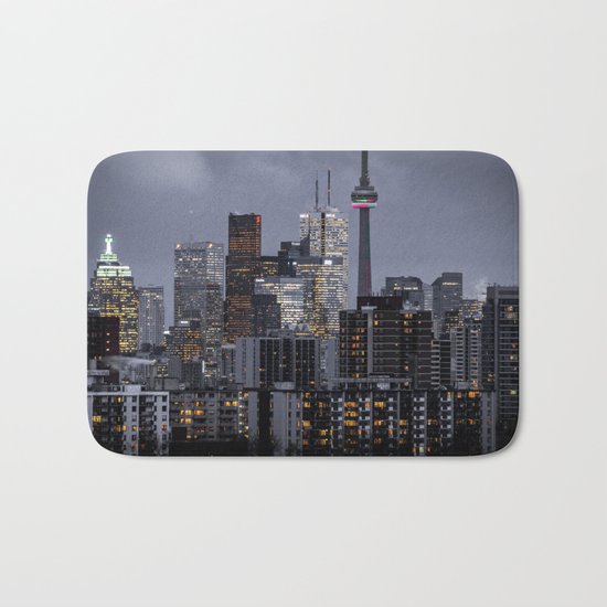 City night ville Bath Mat
