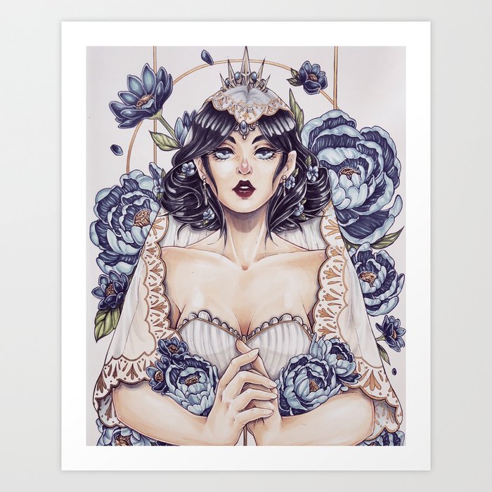 The Bride Art Print