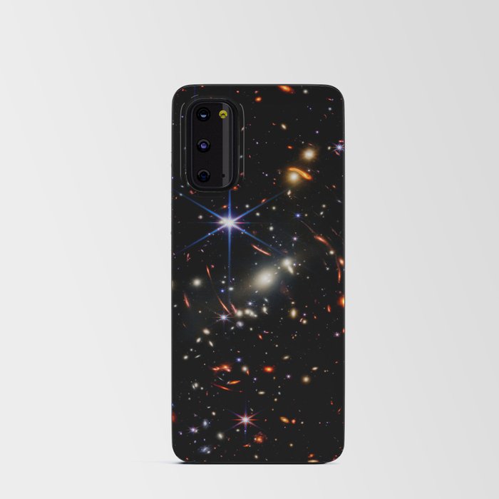 dark Galaxies of the Universe Webb's First Deep Field (NIRCam Image)  Android Card Case