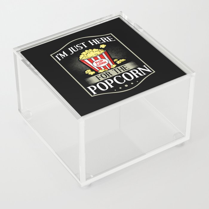 Popcorn Machine Movie Snack Maker Acrylic Box