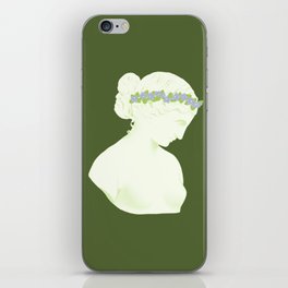 sappho with a crown of violets iPhone Skin