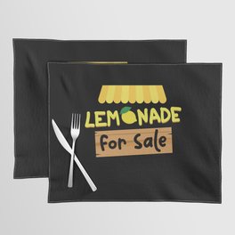 Lemonade For Sale Lemonade Placemat