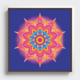 Mandala Framed Canvas