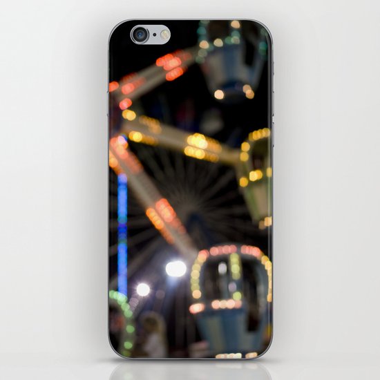 Seaside Boardwalk Lights iPhone & iPod Skin