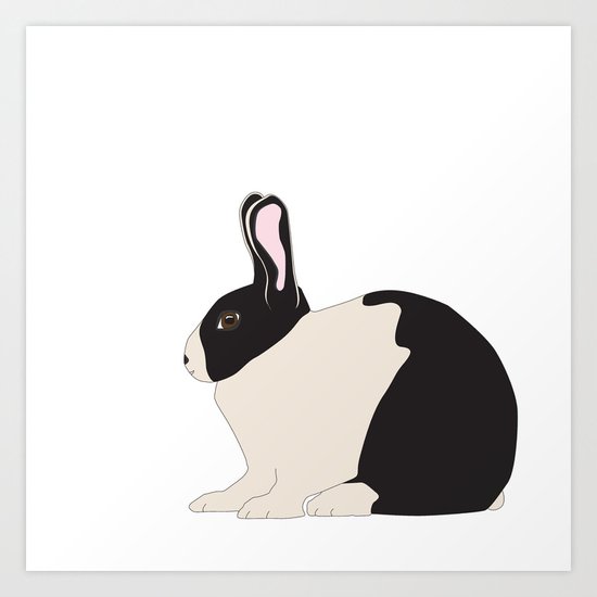 Bunny Art Print