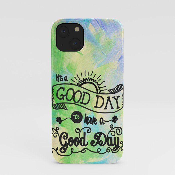 It's a Colorful Good Day by Jan Marvin iPhone Case