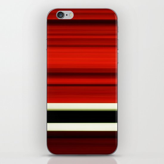 red-girl iPhone & iPod Skin