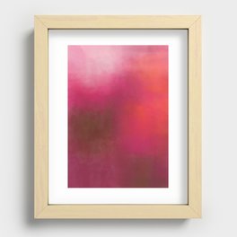 Red Heart Recessed Framed Print