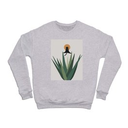 Cat and Plant 43: Nameowste Crewneck Sweatshirt