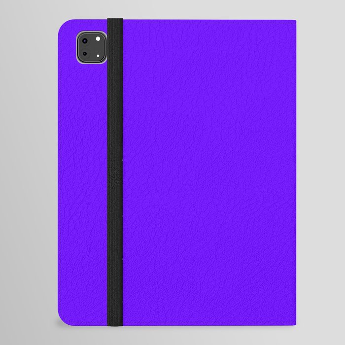 Violet Two Monochrome Tone Color Block iPad Folio Case