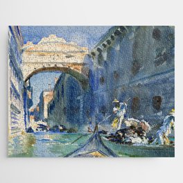 John Singer Sargent "The Bridge of Sighs, Venice" Jigsaw Puzzle
