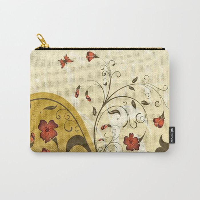 Art Flowers V13 Carry-All Pouch