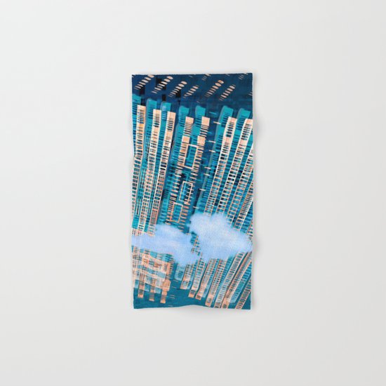 Cybernetic Memory 20-08-16-Menchulica Hand & Bath Towel