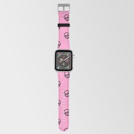 Pink Skull Pattern Apple Watch Band