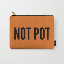 Not Pot Bag - Burnt Orange Carry-All Pouch