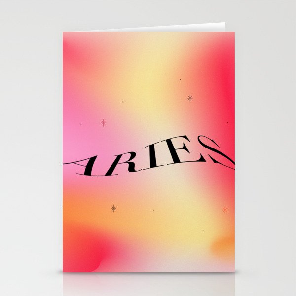 Aries Magic  Stationery Cards