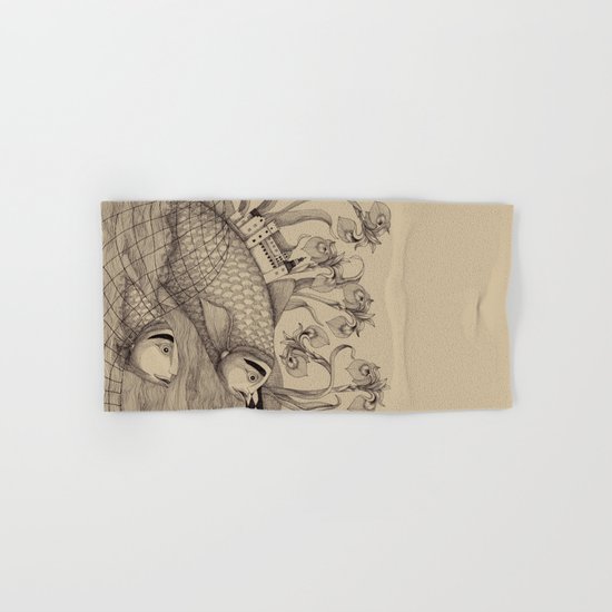 The Golden Fish (1) Hand & Bath Towel
