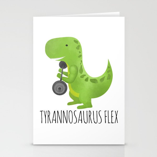 Tyrannosaurus Flex Stationery Cards