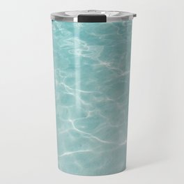 Crystal Clear Soft Turquoise Ocean Dream #1 #wall #art #society6 Travel Mug