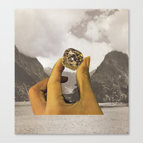 SEMI PRECIOUS Canvas Print