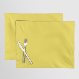 Yellow, Solid Yellow Placemat