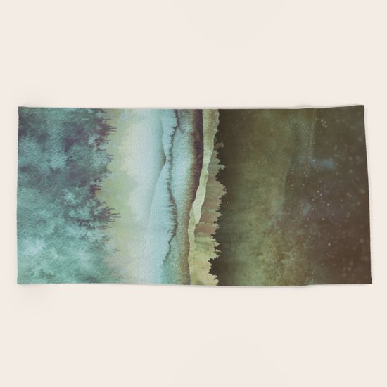 Winter Sky Beach Towel