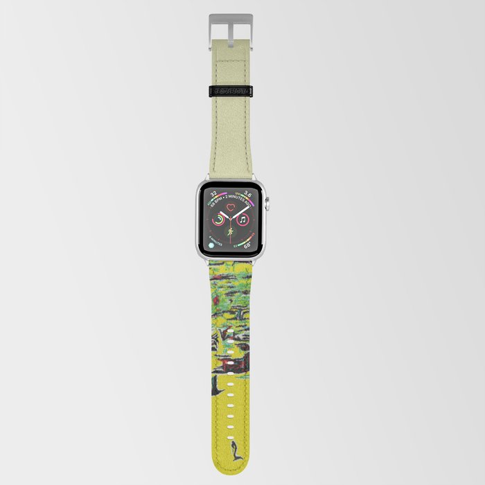 Travel poster - Albufeira beach, Algarve Portugal vintage travel Apple Watch Band